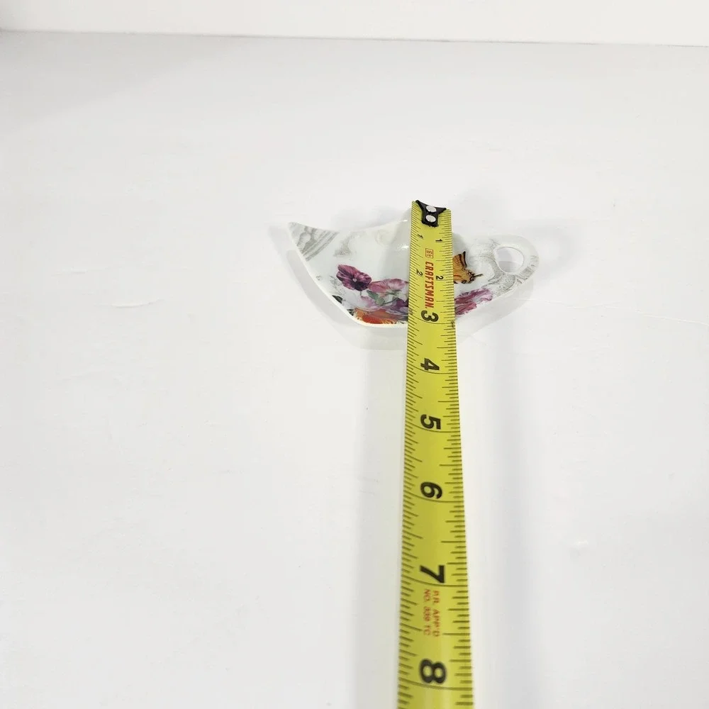 Butterfly Ceramic Tea Bag Holder